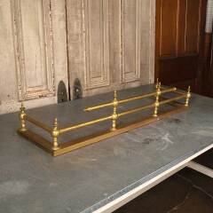 #52862 - 42x12&nbsp;Antique&nbsp;Brass&nbsp;Fireplace&nbsp;Fender&nbsp;image