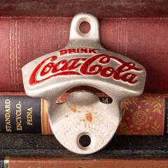 #52876 - Vintage&nbsp;Coca-Cola&nbsp;Wall&nbsp;Mount&nbsp;Bottle&nbsp;Opener&nbsp;image