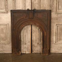 #52922 - 33x38&nbsp;Antique&nbsp;Iron&nbsp;Fireplace&nbsp;Mantel&nbsp;Front&nbsp;image