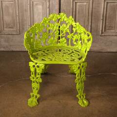 #52942 - Vintage&nbsp;Cast&nbsp;Iron&nbsp;Garden&nbsp;Patio&nbsp;Chair&nbsp;image