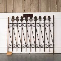 #52965 - Antique&nbsp;Wrought&nbsp;Iron&nbsp;Window&nbsp;Guard&nbsp;Panel&nbsp;image