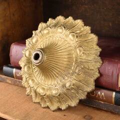 #53010 - Antique&nbsp;Brass&nbsp;Chandelier&nbsp;Ceiling&nbsp;Canopy&nbsp;image