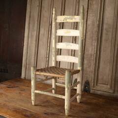 #53175 - Antique&nbsp;Wood&nbsp;Ladder-Back&nbsp;Child's&nbsp;Chair&nbsp;image