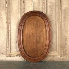 #53184 - 17x26&nbsp;Antique&nbsp;Oval&nbsp;Walnut&nbsp;Picture&nbsp;Frame&nbsp;image