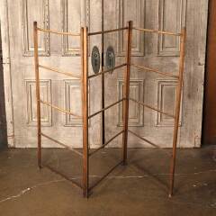 #53187 - Antique&nbsp;Wood&nbsp;Trifold&nbsp;Ladder&nbsp;Drying&nbsp;Rack&nbsp;image