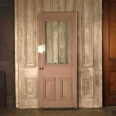 #53190 - 32x80&nbsp;Antique&nbsp;Half&nbsp;Lite&nbsp;Wood&nbsp;Entry&nbsp;Door&nbsp;image