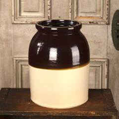 #53218 - Antique&nbsp;Stoneware&nbsp;Crock&nbsp;Canning&nbsp;Storage&nbsp;Jar&nbsp;image