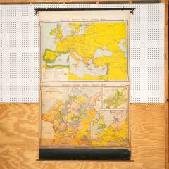 #53277 - Vintage&nbsp;Medieval&nbsp;Commerce&nbsp;&&nbsp;Germany&nbsp;Map&nbsp;image