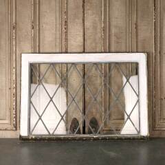 #53305 - 35x24&nbsp;Antique&nbsp;Leaded&nbsp;Glass&nbsp;Window&nbsp;image