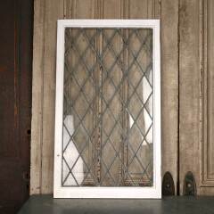 #53309 - 25x42&nbsp;Antique&nbsp;Leaded&nbsp;Glass&nbsp;Cabinet&nbsp;Door&nbsp;image