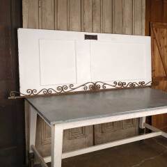 #53349 - Antique&nbsp;Wrought&nbsp;Iron&nbsp;Ornamental&nbsp;Pediment&nbsp;image