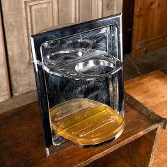 #53413 - Vintage&nbsp;Chrome&nbsp;Concealed&nbsp;Toothbrush&nbsp;Holder&nbsp;image