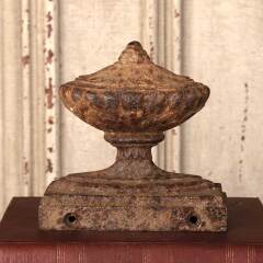 #53422 - Antique&nbsp;Cast&nbsp;Iron&nbsp;Decorative&nbsp;Finial&nbsp;Ornament&nbsp;image