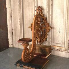 #53425 - Large&nbsp;Cast&nbsp;Iron&nbsp;Candle&nbsp;Holder&nbsp;Wall&nbsp;Sconce&nbsp;image