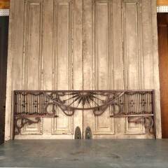 #53450 - Antique&nbsp;Interior&nbsp;Wood&nbsp;Stick&nbsp;&&nbsp;Ball&nbsp;Spandrel&nbsp;image