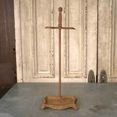 #53568 - Antique&nbsp;Cast&nbsp;Iron&nbsp;Fireplace&nbsp;Tool&nbsp;Set&nbsp;Stand&nbsp;image