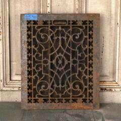 #53624 - 12x15&nbsp;Antique&nbsp;Heat&nbsp;Grate&nbsp;Floor&nbsp;Vent&nbsp;Cover&nbsp;image