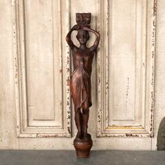 #53629 - Antique&nbsp;Carved&nbsp;Wood&nbsp;Figural&nbsp;Ornament&nbsp;image