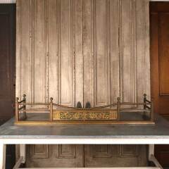 #53637 - 60x12&nbsp;Antique&nbsp;Ornate&nbsp;Brass&nbsp;Fireplace&nbsp;Fender&nbsp;image