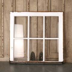 #53724 - 28x28&nbsp;Antique&nbsp;Wood&nbsp;Divided&nbsp;6&nbsp;Lite&nbsp;Window&nbsp;image