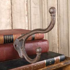 #53829 - Salvaged&nbsp;Antique&nbsp;Cast&nbsp;Iron&nbsp;Coat&nbsp;&&nbsp;Hat&nbsp;Hook&nbsp;image