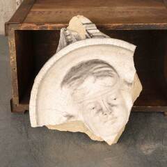 #53935 - Antique&nbsp;Terra&nbsp;Cotta&nbsp;Peruna&nbsp;Building&nbsp;Ornament&nbsp;image