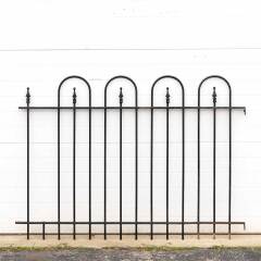 #53947 - Antique&nbsp;Wrought&nbsp;Iron&nbsp;Garden&nbsp;Fence&nbsp;Section&nbsp;image