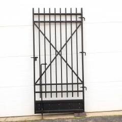 #53953 - 39x82&nbsp;Large&nbsp;Salvaged&nbsp;Iron&nbsp;Gate&nbsp;image