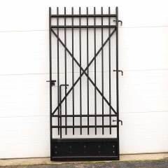 #53954 - 38x84&nbsp;Large&nbsp;Salvaged&nbsp;Iron&nbsp;Gate&nbsp;image