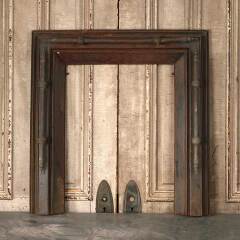 #53967 - 31x32&nbsp;Antique&nbsp;Cast&nbsp;Iron&nbsp;Fireplace&nbsp;Surround&nbsp;image