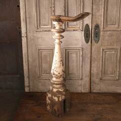 #53973 - Antique&nbsp;Turned&nbsp;Wood&nbsp;Staircase&nbsp;Newel&nbsp;Post&nbsp;image