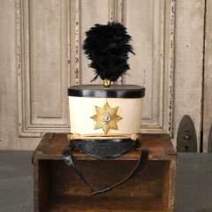 #53984 - Antique&nbsp;Marching&nbsp;Band&nbsp;Shako&nbsp;Hat&nbsp;image