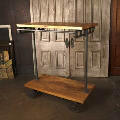 #53989 - Industrial&nbsp;Style&nbsp;Clothes&nbsp;Rack&nbsp;Retail&nbsp;Display&nbsp;image