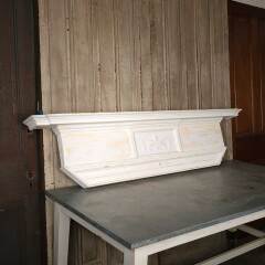 #54018 - Painted&nbsp;Wood&nbsp;Architectural&nbsp;Pediment&nbsp;image