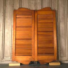#54028 - Vintage&nbsp;Louvered&nbsp;Wood&nbsp;Saloon&nbsp;Doors&nbsp;image
