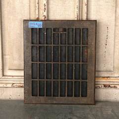 #54051 - 10x12&nbsp;Antique&nbsp;Heat&nbsp;Grate&nbsp;Floor&nbsp;Vent&nbsp;Cover&nbsp;image