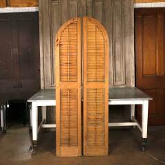 #54102 - 29x79&nbsp;Antique&nbsp;Exterior&nbsp;Wood&nbsp;Shutters&nbsp;image