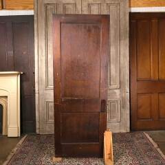 #54219 - 29x79&nbsp;Antique&nbsp;Wood&nbsp;2&nbsp;Panel&nbsp;Interior&nbsp;Door&nbsp;image