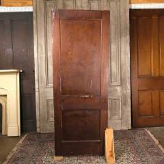 #54221 - 30x79&nbsp;Antique&nbsp;Wood&nbsp;2&nbsp;Panel&nbsp;Interior&nbsp;Door&nbsp;image