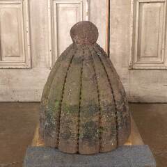 #54441 - 15x18&nbsp;Antique&nbsp;Carved&nbsp;Stone&nbsp;Building&nbsp;Finial&nbsp;image