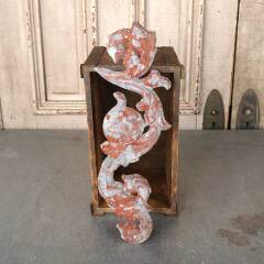 #54444 - Architectural&nbsp;Salvage&nbsp;Pressed&nbsp;Metal&nbsp;Floral&nbsp;image