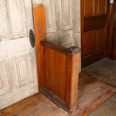 #54543 - Antique&nbsp;Engaged&nbsp;Solid&nbsp;Wood&nbsp;Staircase&nbsp;Railing&nbsp;image
