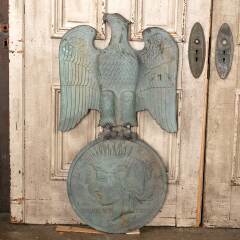 #54592 - 21x39&nbsp;Bronze&nbsp;Eagle&nbsp;&&nbsp;Dollar&nbsp;Bank&nbsp;Ornament image