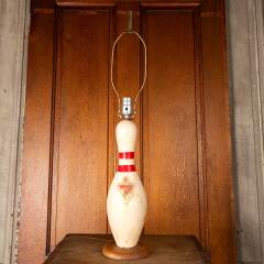 #54596 - Repurposed&nbsp;Vintage&nbsp;Bowling&nbsp;Pin&nbsp;Table&nbsp;Lamp&nbsp;image