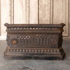 #54621 - 20x11&nbsp;Antique&nbsp;Cast&nbsp;Iron&nbsp;Fireplace&nbsp;Fender&nbsp;image