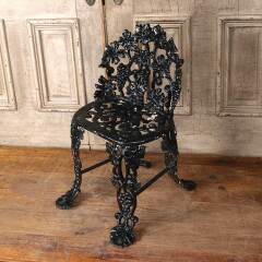 #54626 - 17x27&nbsp;Vintage&nbsp;Cast&nbsp;Garden&nbsp;Garden&nbsp;Chair&nbsp;image