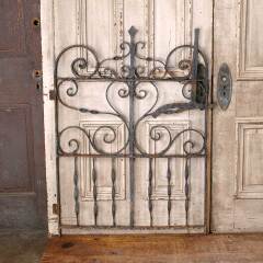 #54711 - 45x35&nbsp;Antique&nbsp;Wrought&nbsp;Iron&nbsp;Garden&nbsp;Gate&nbsp;image