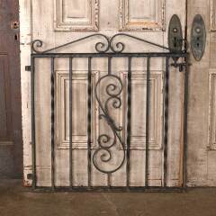 #54809 - 34x34&nbsp;Antique&nbsp;Wrought&nbsp;Iron&nbsp;Garden&nbsp;Gate&nbsp;image