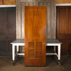 #54881 - 30x84&nbsp;Antique&nbsp;Vented&nbsp;Interior&nbsp;Slab&nbsp;Door&nbsp;image