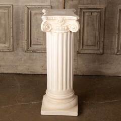 #54898 - 11x31&nbsp;Plaster&nbsp;Ionic&nbsp;Column&nbsp;Pedestal&nbsp;image
